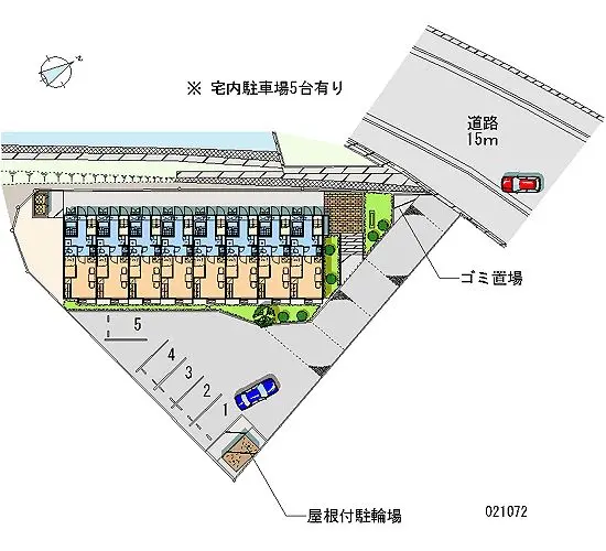 周南市久米 月極駐車場